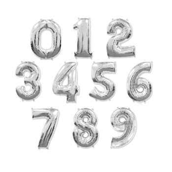 Цифри срібні