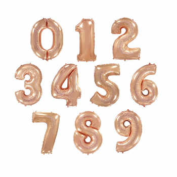 Цифра Слім розове золото