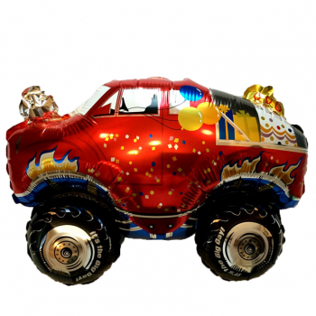 Машина червона